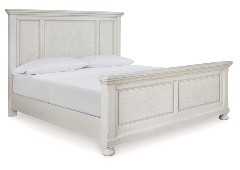 【ASHLEY】【King】 Robbinsdale Queen Panel Bed Frame ［size:W213 D234 H153cm］ B742-56/58/97　※ウッドファンデーション別売り