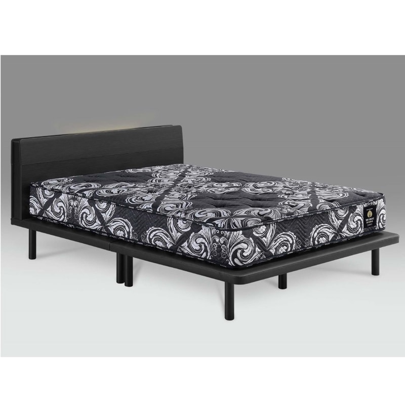 ベッドフレーム　シルヴァ　ワイドダブル・キングサイズ　ロータイプ/ハイタイプ選択可能　