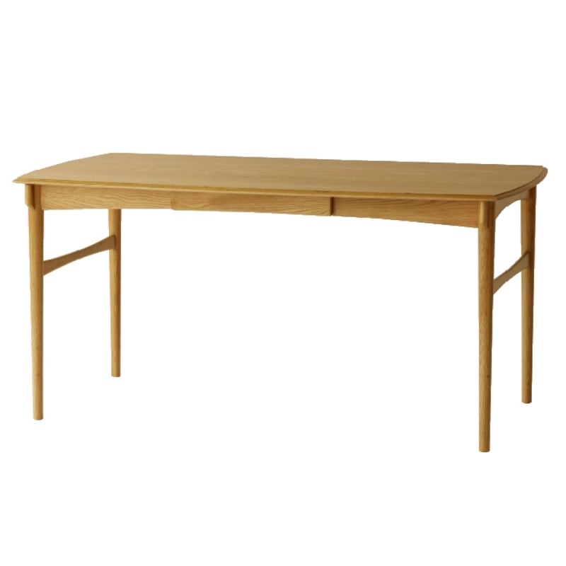 ダイニングテーブル　HET-3808NA　オーク材　幅150cm