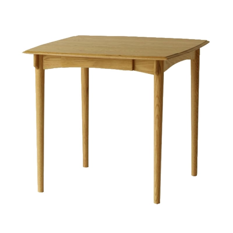 ダイニングテーブル　HET-3807NA　オーク材　幅80cm