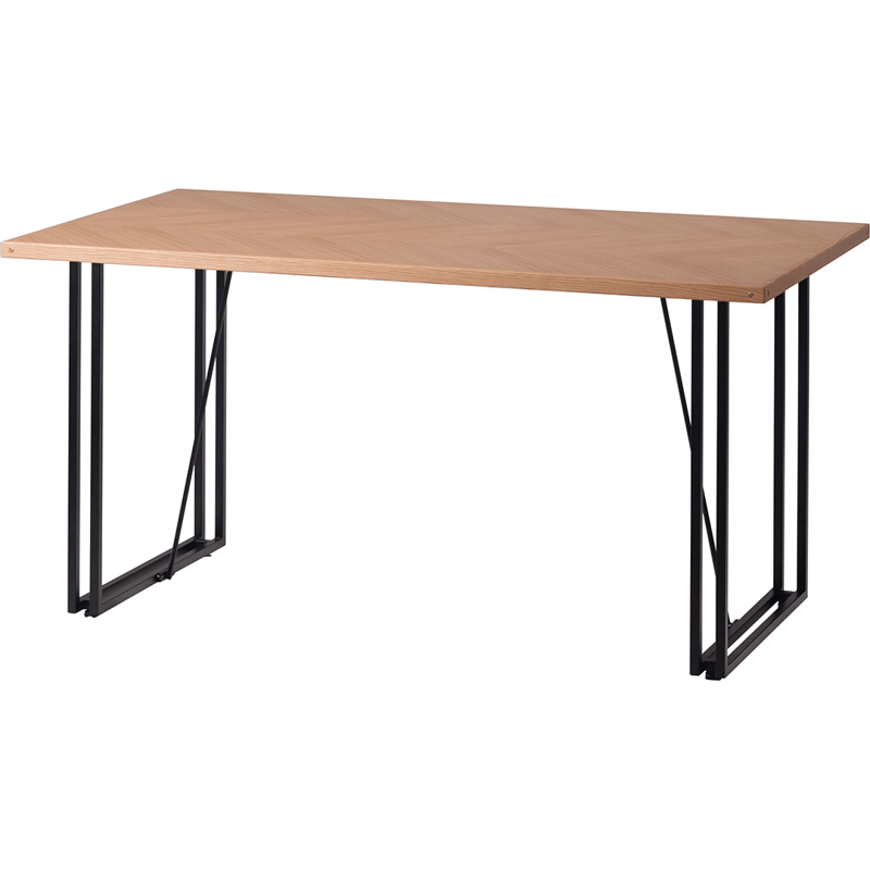 ダイニングテーブル　form　F6-117/F6-118/F6-103　ジュニパーテーブル　矢張り天板/ナチュラル色・ブラウン色　幅150cm・幅180cm