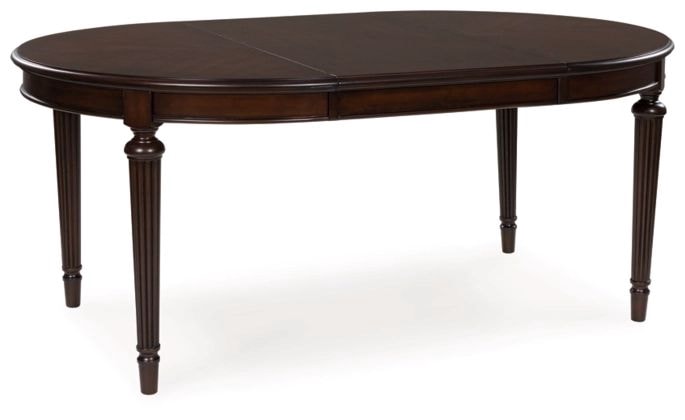 【ASHLEY】Lavinton Oval Dining Room EXT Table ［size:W120/183 D122 H76cm］ D764-35