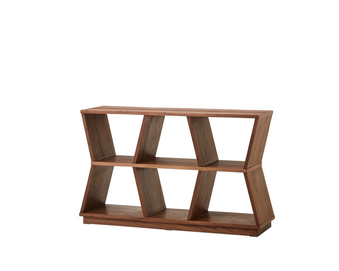 シェルフ HIVE 127ロー OAK(オーク)/WNT(ウォールナット) ルームディ