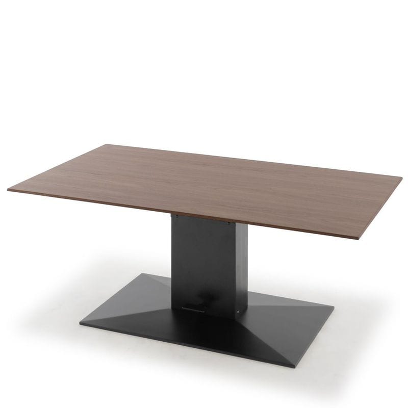 昇降テーブル　ネスト　幅120/150cm　MBR色・LBR色