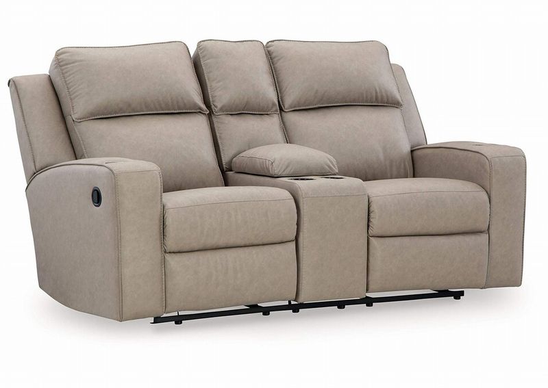 【ASHLEY】 Lavenhorne Reclining Loveseat with Console  ［size:W196  D107 H109cm］ 6330794