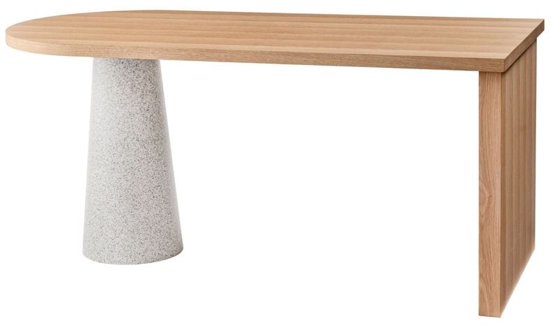 ダイニングテーブル　form　F6-122NA　ロエテーブル　ラウンド天板　円錐形脚