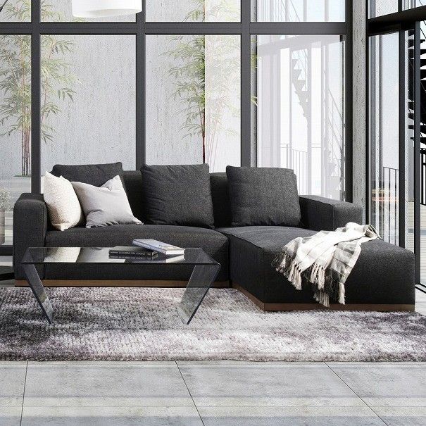 【songdream】Otto(オット) シェーズソファ【向かって右シェーズ】幅225cm