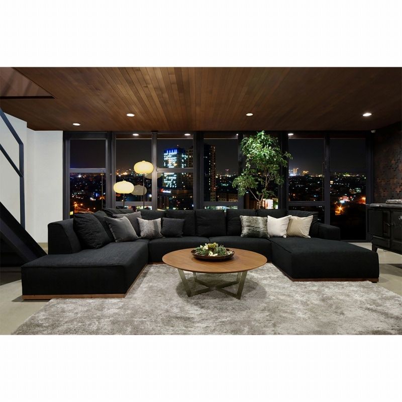 【songdream】Otto(オット) U-shaped sofa 【向かって右シェーズ】幅384cm