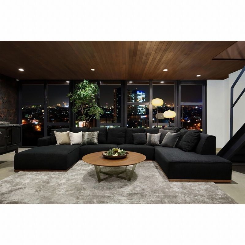 【songdream】Otto(オット) U-shaped sofa 【向かって左シェーズ】幅384cm