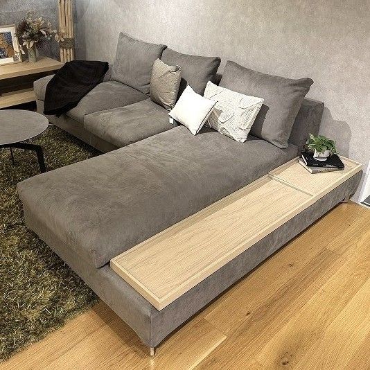 【songdream】Ruscello(ルシェロ)ソファ 向右シェーズロング　幅265cm