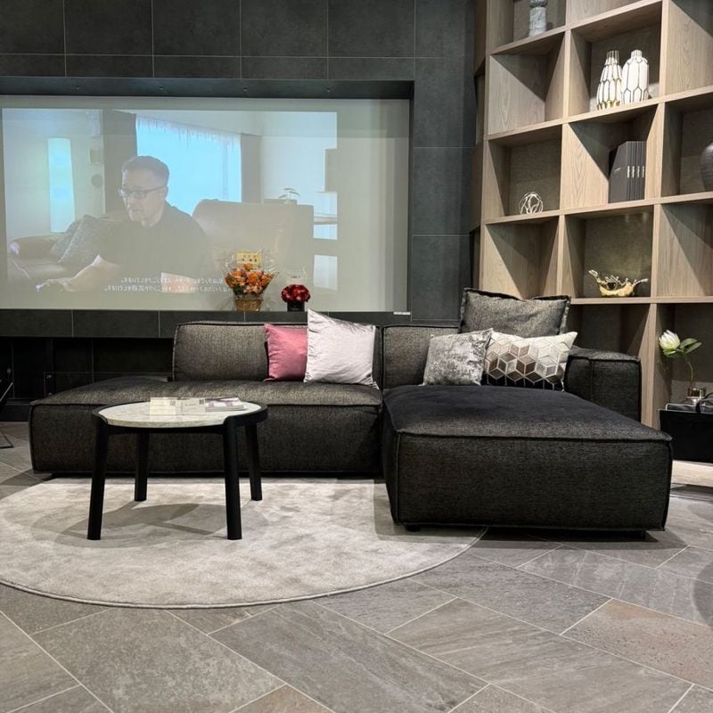 【songdream】OLIVIA （オリビア）ソファ【向右シェーズロングカウチ】　幅288cm