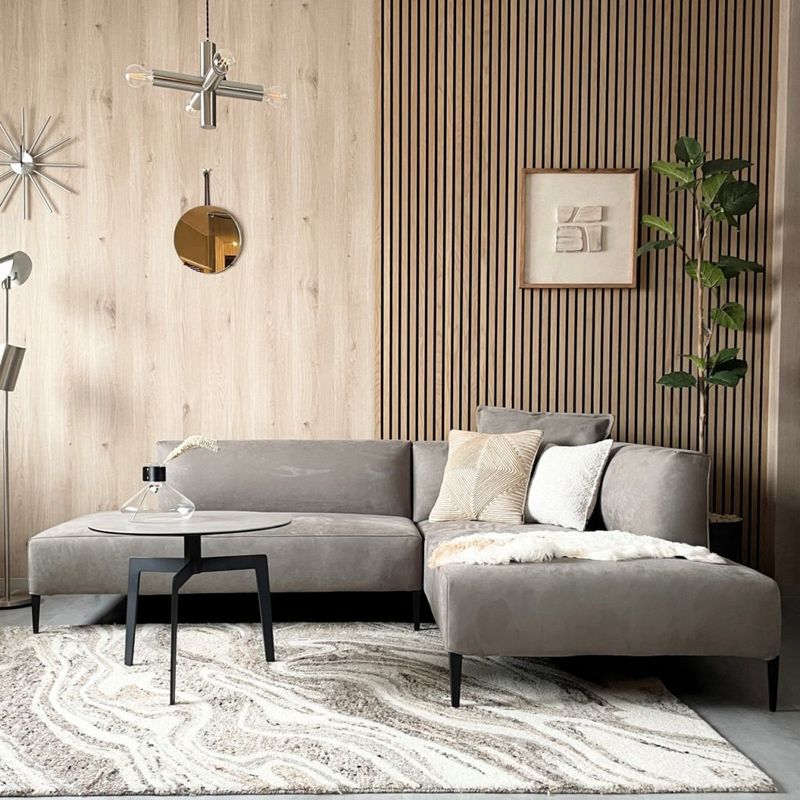 【songdream】Lugo(ルーゴ)　コーナーソファ_向かって右シェーズ　幅235cm