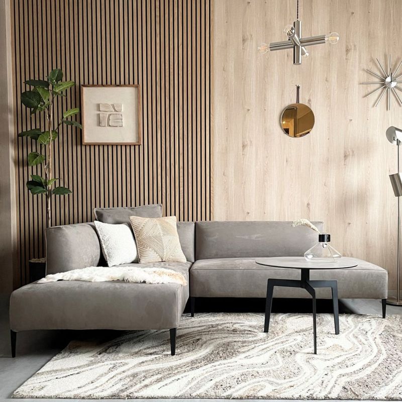 【songdream】Lugo(ルーゴ)　コーナーソファ_向かって左シェーズ　幅235cm