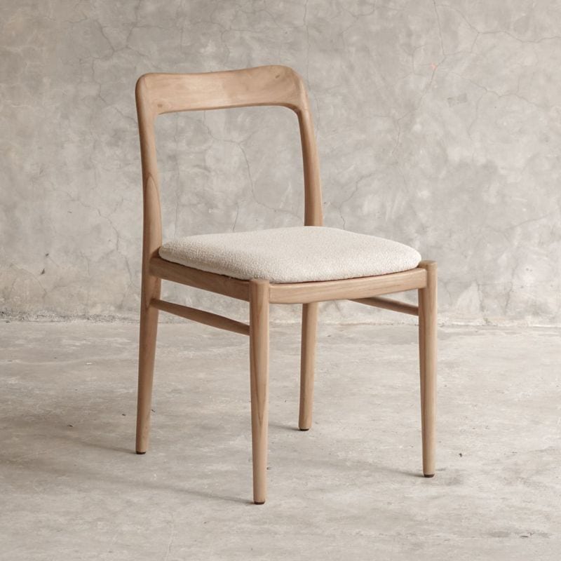 Chair Mona(モナ) チークウッド/ファブリック　ジャパンディ