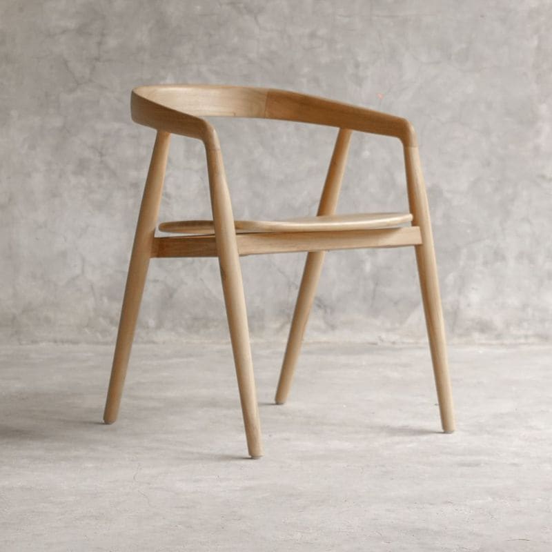 Chair Rose(ローズ)　チークウッド/ファブリック　ジャパンディ