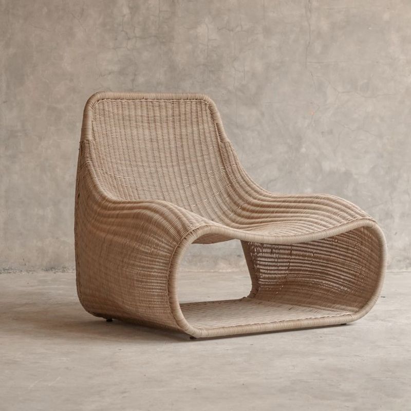 Lounge Chair Sander(サンダー) アルミニウム/人工ラタン　ジャパンディ