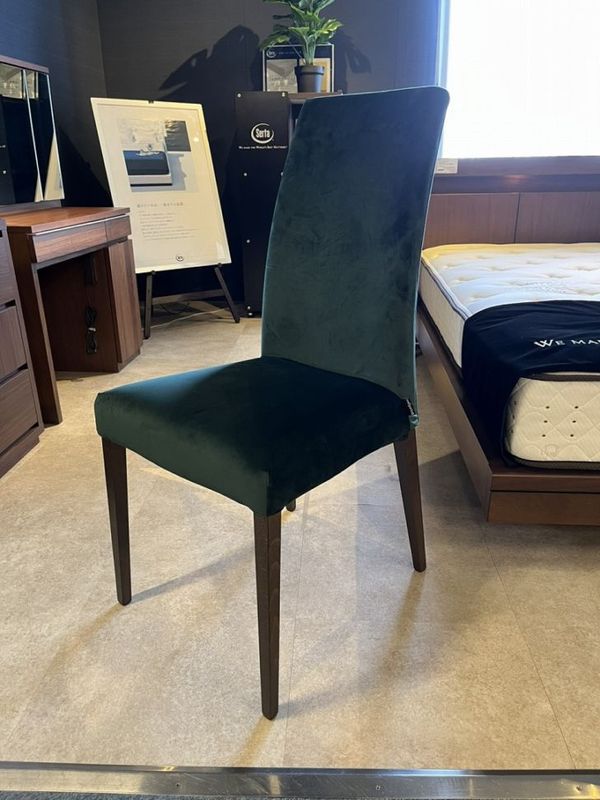 【展示現品アウトレット】ダイニングチェア　MEDITERRANEE　Calligaris　カリガリス　CS1863-S　SOH(グリーン)/P12(スモーク脚)