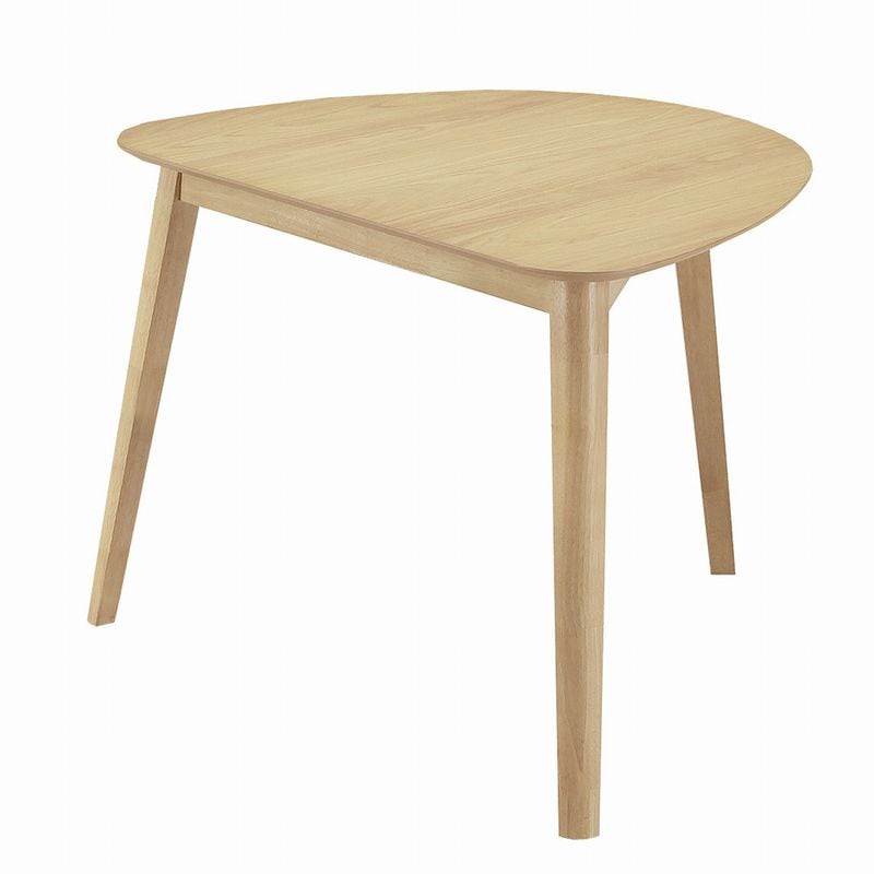 ダイニングテーブル　ピングー　三角形テーブル　幅90cm　コンパクトサイズ