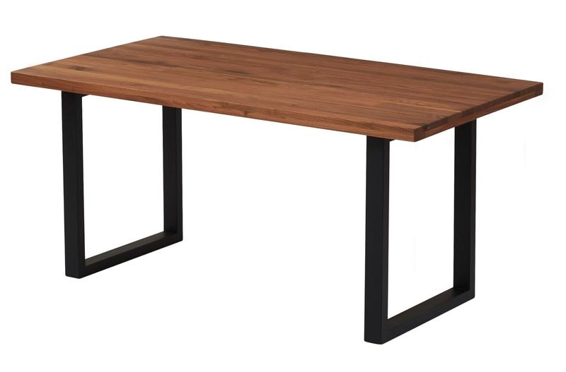 ダイニングテーブル　ベルデ3　オーク無垢材/ウォールナット無垢材　天板厚40mm　和モダン　幅135cn/150cm/180 3サイズ展開