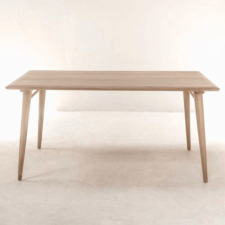 【ELEMENTS CONCEPT】Dining Table　Prague(プラハ)　幅150cm　チークウッド　ジャパンディ