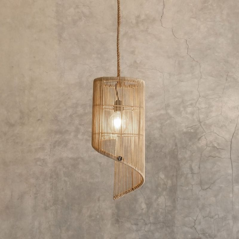 【ELEMENTS CONCEPT】Pendant Lamp　Lagoon(ラグーン)　E-26電球別売り(LED電球対応)　ラタン