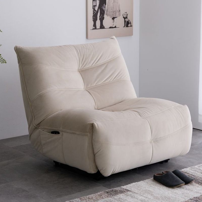 １人掛け電動ソファ　メーティス　　幅102cm・幅80(コンパクトタイプ)　アイボリー・カーキ・ダークグレー