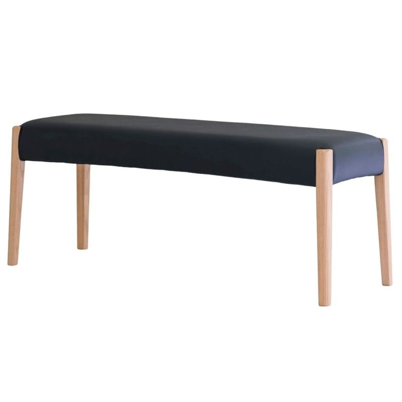 ［新商品］ベンチ　TECT（テクト）　幅110cmタイプ　OAW色/NA色/LGY色/DGY色/マホガニーMWA