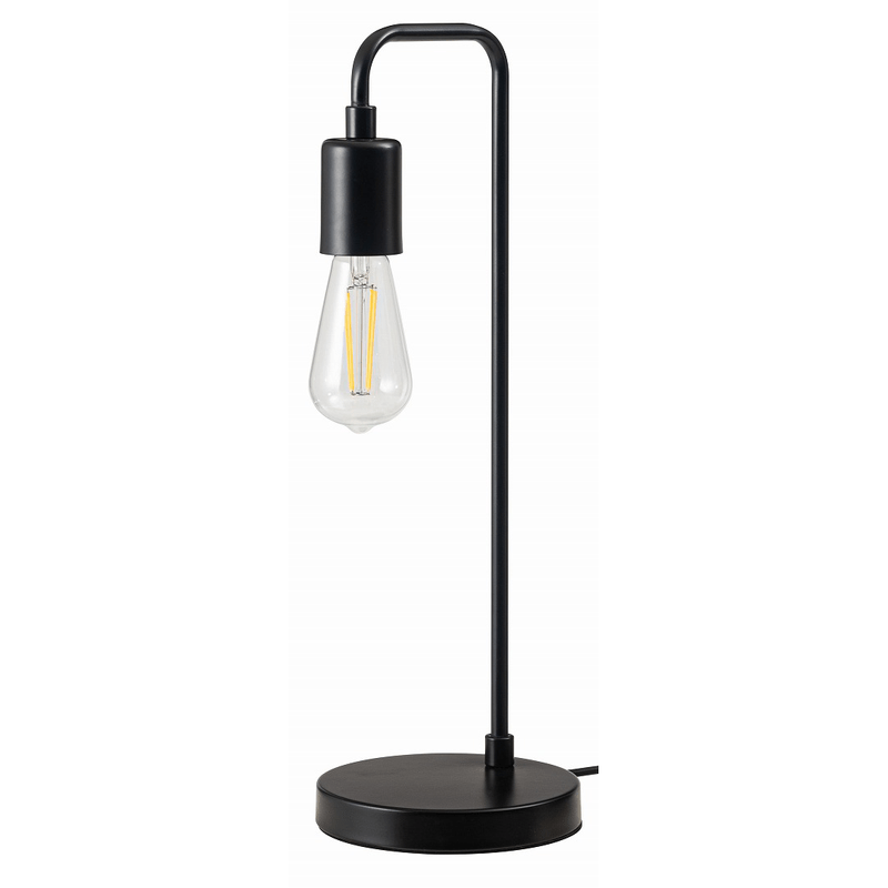 【LED】テーブルランプ　form　F9-504BK　スチール/粉体塗装　LED電球付属