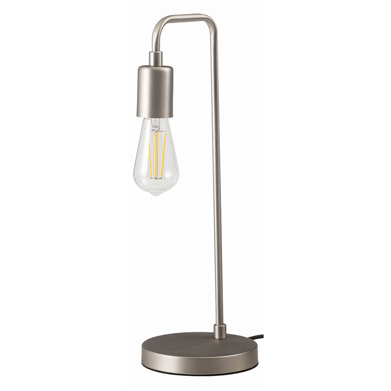 【LED】テーブルランプ　form　F9-504SV　スチール/クロームメッキ塗装　LED電球付属