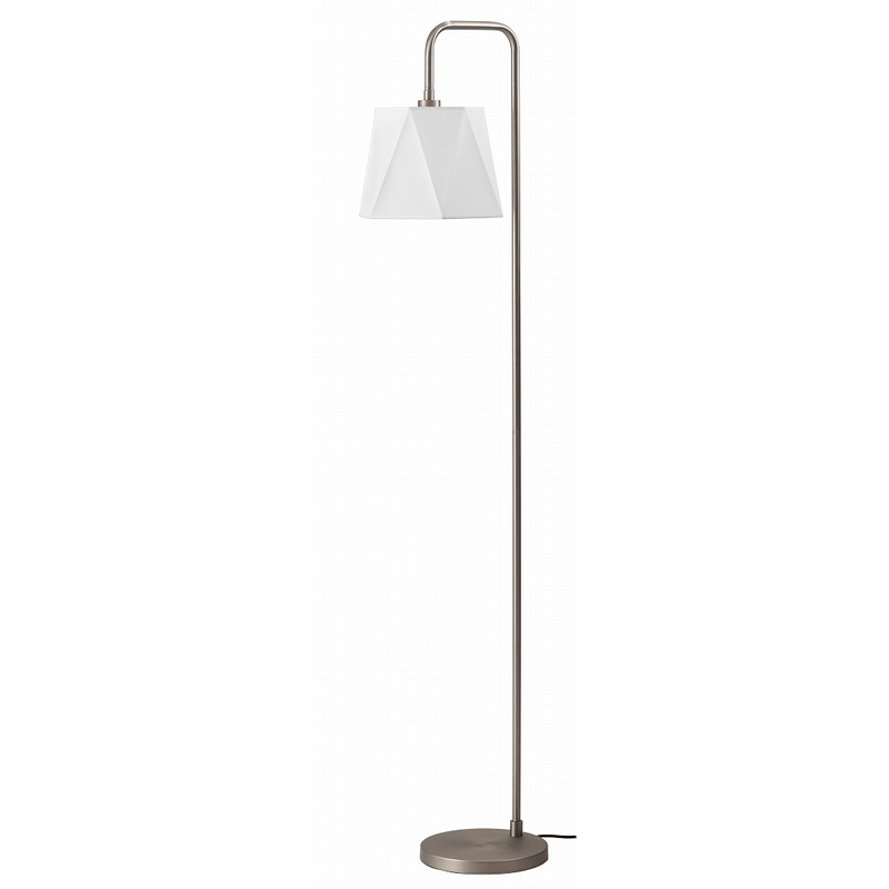 【LED】フロアランプ　form　F9-508SV　スチール/クロームメッキ塗装　LED電球付属