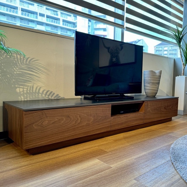 展示品　ソングドリーム ウォールナット材テレビボード　W180ｃｍ songdreamオフィシャルショップ】PIETRA(ピエトラ) TVボード