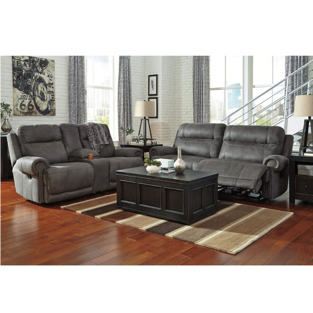 在庫限り廃番]【ASHLEYオフィシャルショップ】 Austere Reclining Sofa