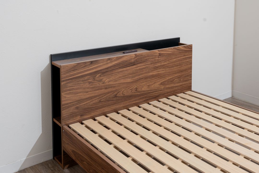 シングルベッドフレーム シングルベッドフレーム ルッカ S NA※マットレス別売(シングル 5Y