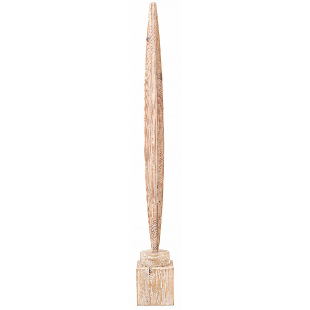 アートオブジェ　form　F9-213WH　幅15×高さ121cm　パイン古材