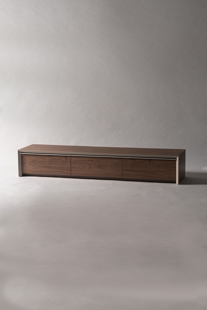 ローボード form F4-103 アルケミラローボード モルタル調石目柄