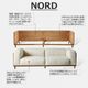 【songdream】NORD(ノルド)2人掛けソファ　