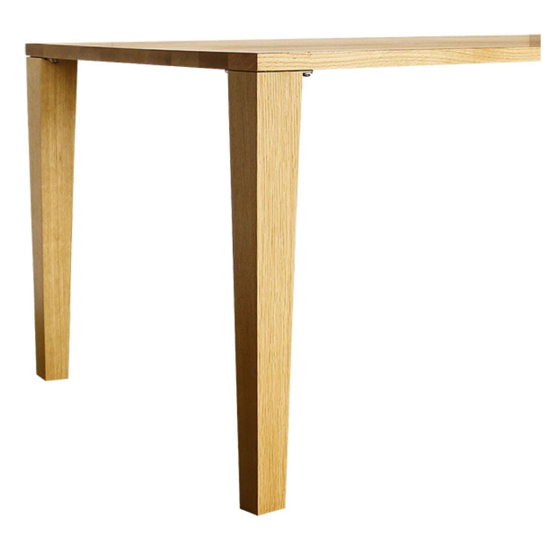 ダイニングテーブル Aステージ 木製4本脚 ウォールナット材/オーク材