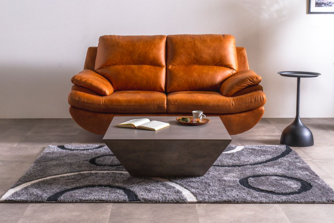 セラミック天板】リビングテーブル スプラ 引出し収納付き | テーブル