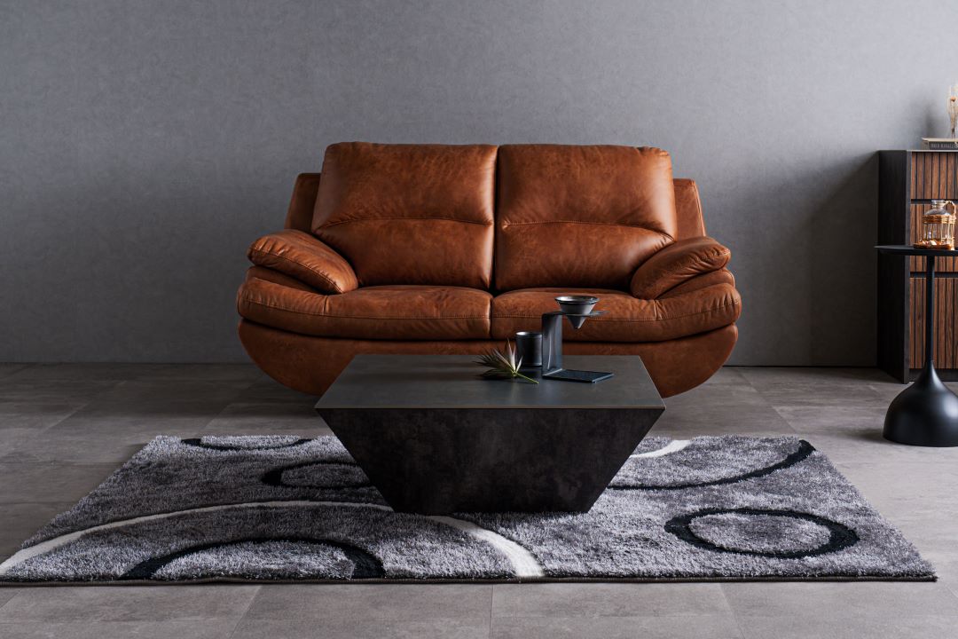 セラミック天板】リビングテーブル スプラ 引出し収納付き | テーブル