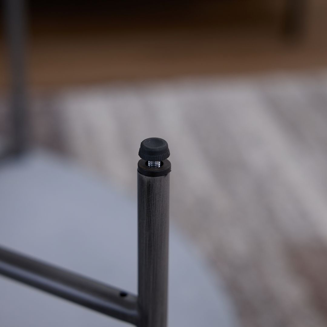 センターテーブル　クラテス　モルタル天板/スチール脚