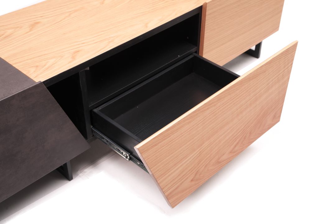 TVボード スペル セラミック&突板 2トーンカラー 幅180・220cm