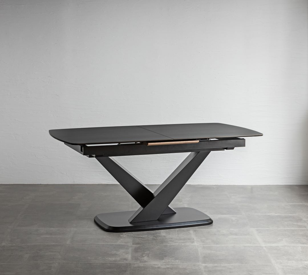 セラミック天板】伸長式ダイニングテーブル ラブラ 幅160～200cm