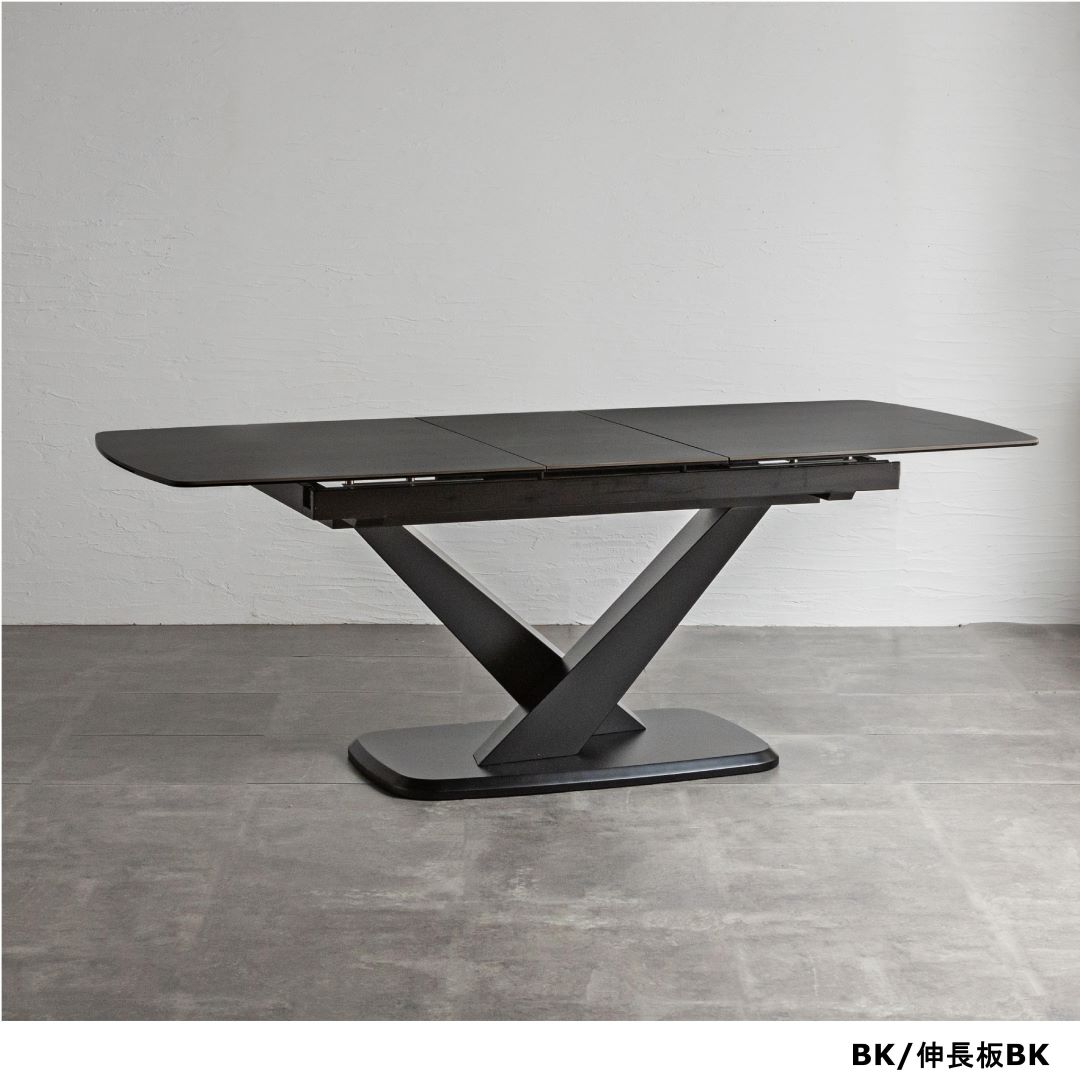 セラミック天板】伸長式ダイニングテーブル ラブラ 幅160～200cm