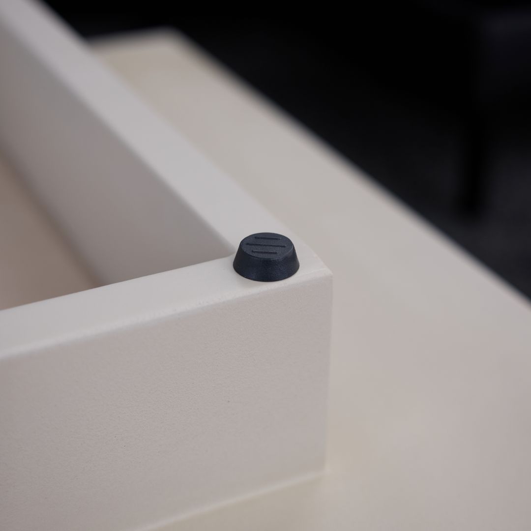 センターテーブル　プラトン　モルタル　GY色/IV色