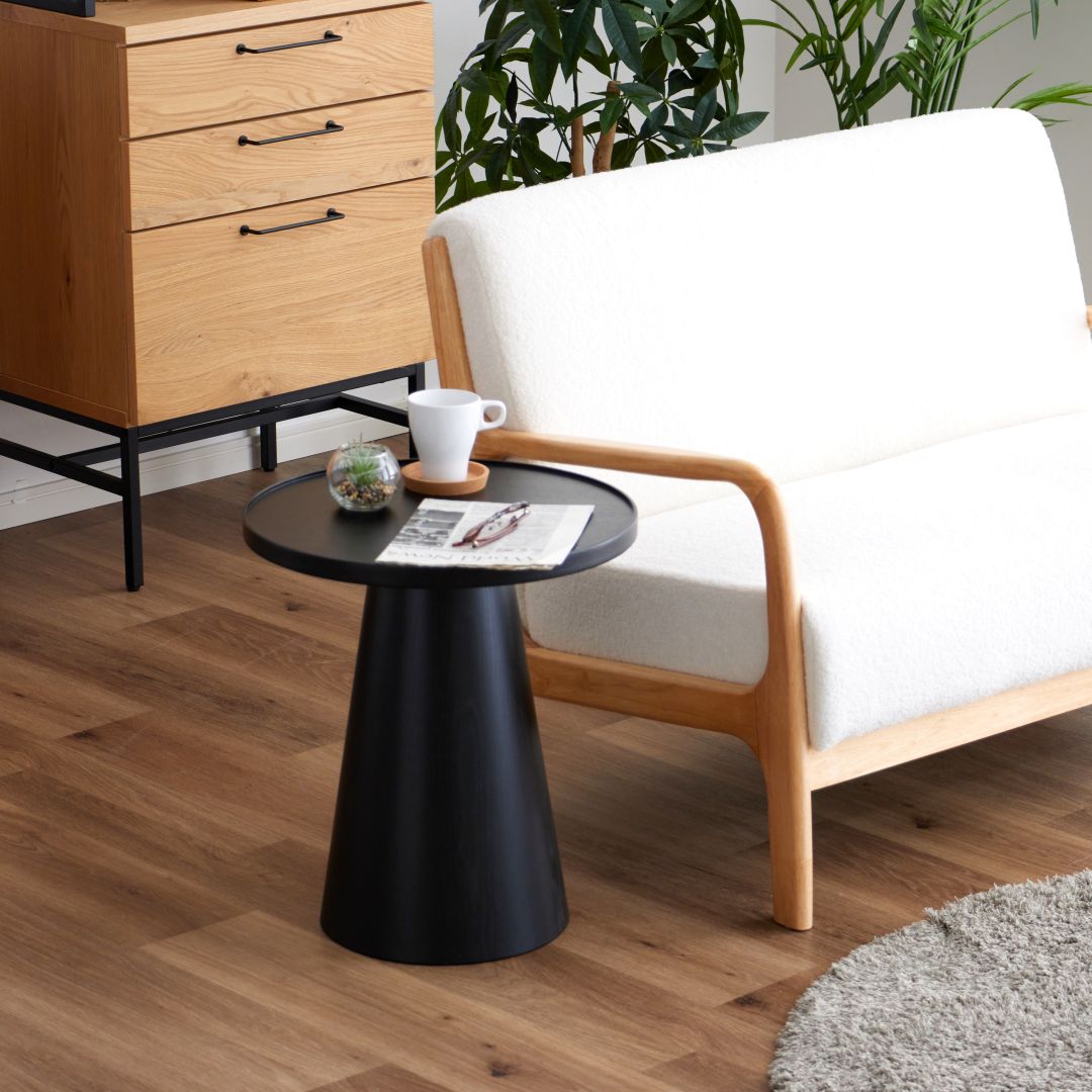 サイドテーブル Petty2(ペティ2) ナチュラル/ブラック/ブラウン