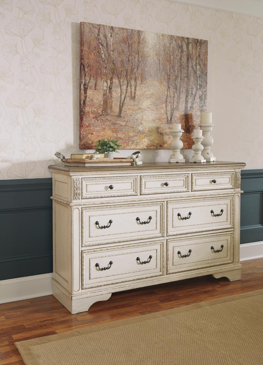 ASHLEY】Realyn Dresser ［size:W162 D46 H103cm］ B743-31 | 収納家具 