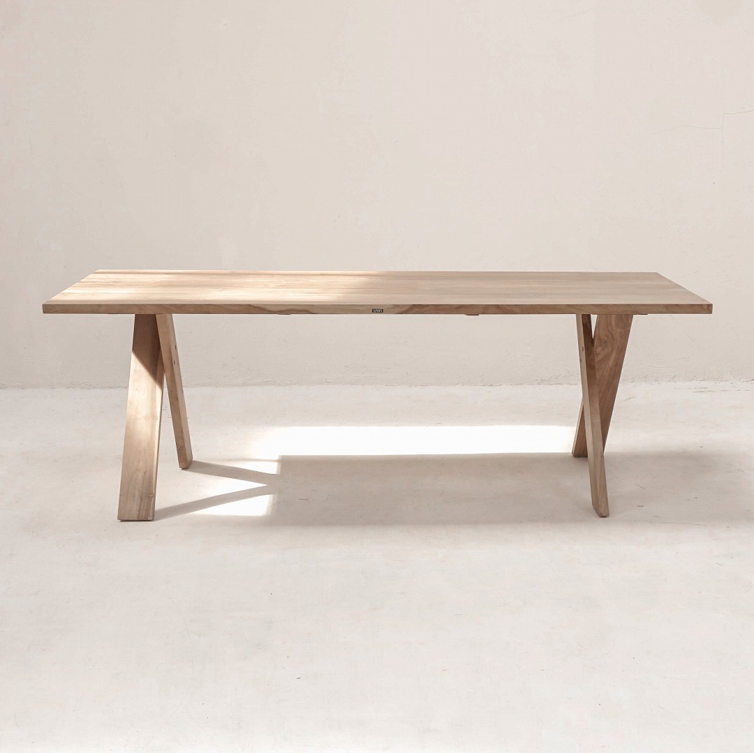 【ELEMENTS CONCEPT】Dining Table　Erik(エリック)　幅180cm　チークウッド　ジャパンディ