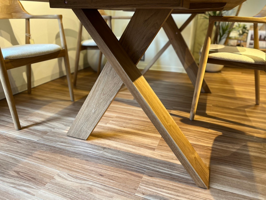 【ELEMENTS CONCEPT】Dining Table　Erik(エリック)　幅180cm　チークウッド　ジャパンディ
