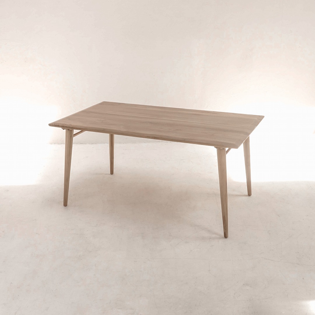 【ELEMENTS CONCEPT】Dining Table　Prague(プラハ)　幅150cm　チークウッド　ジャパンディ