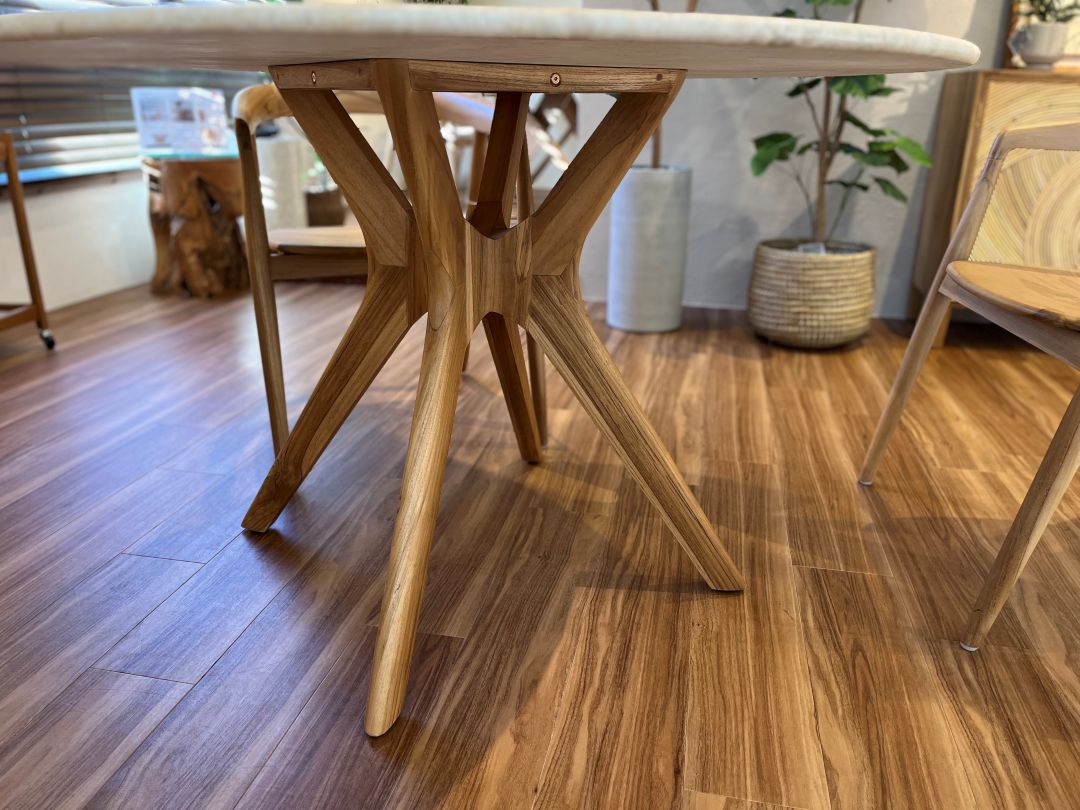 ELEMENTS CONCEPT】Dining Table Xavier（ザビエル） 直径120cm/直径